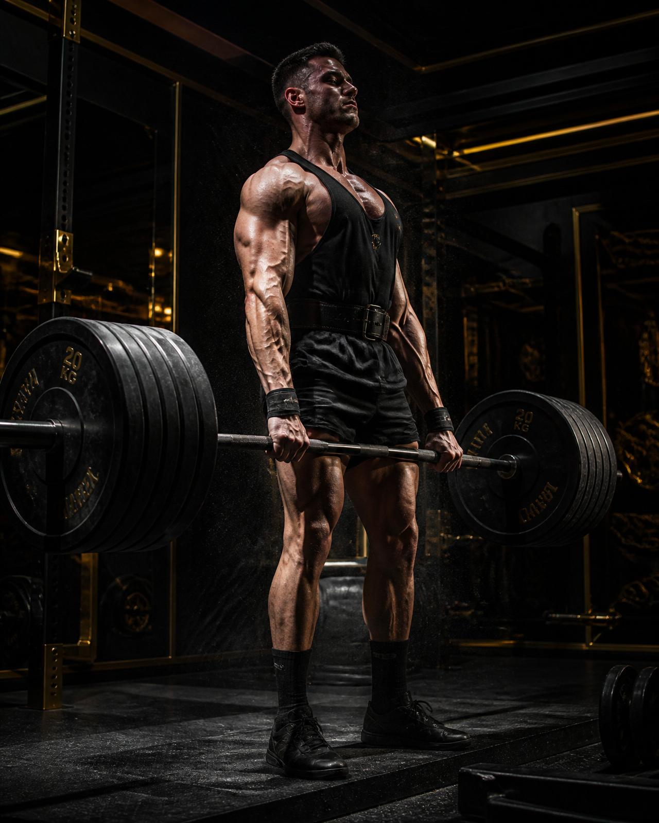 Elite athlete training at Falcon Fitness